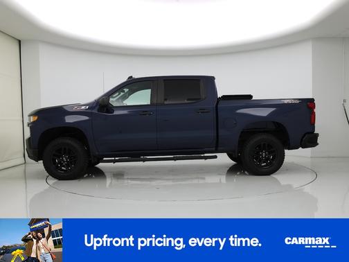 Blue 2021 Chevrolet Silverado 1500 Custom Trail Boss