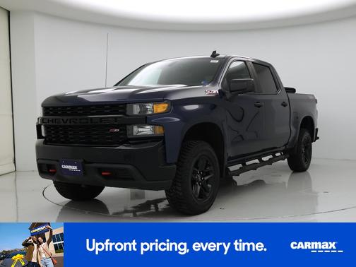 Blue 2021 Chevrolet Silverado 1500 Custom Trail Boss