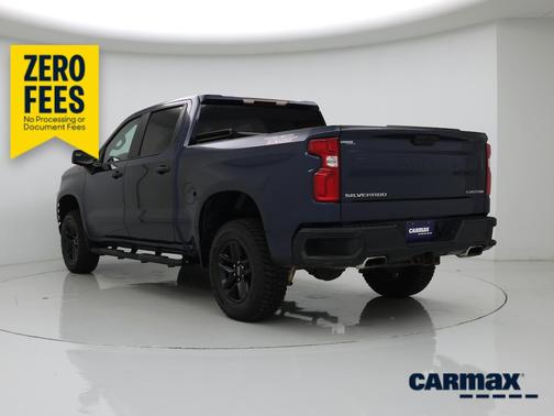 Blue 2021 Chevrolet Silverado 1500 Custom Trail Boss