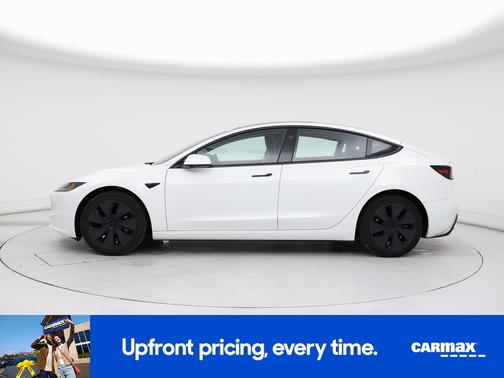 White 2025 Tesla Model 3 Long Range