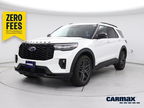White 2025 Ford Explorer ST-Line