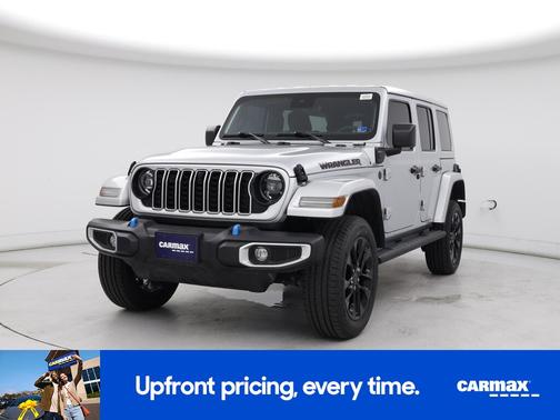 Silver 2024 Jeep Wrangler 4xe Sahara