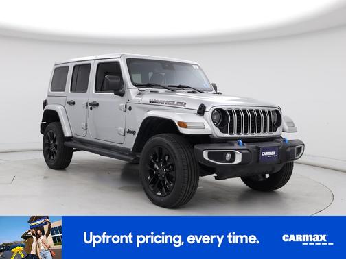 Silver 2024 Jeep Wrangler 4xe Sahara
