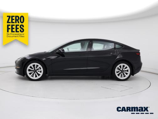 Black 2023 Tesla Model 3 Long Range