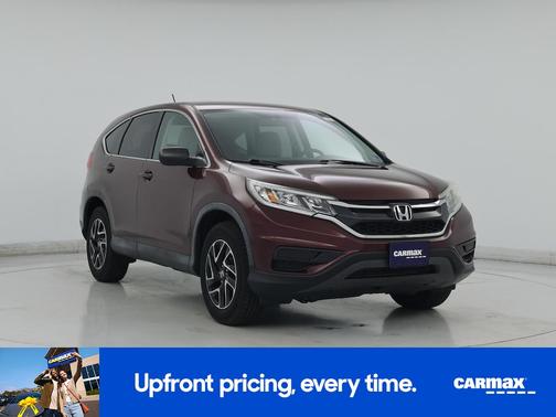 Burgundy 2016 Honda CR-V SE