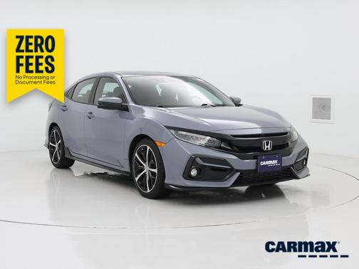 Gray 2021 Honda Civic Sport Touring