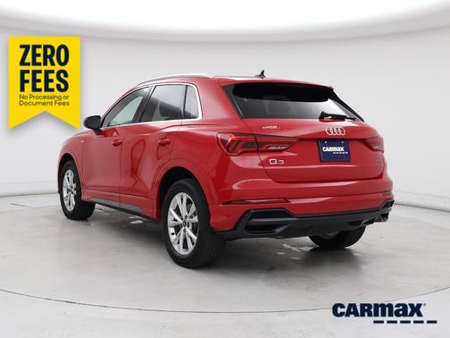 Red 2022 Audi Q3 S-Line Premium