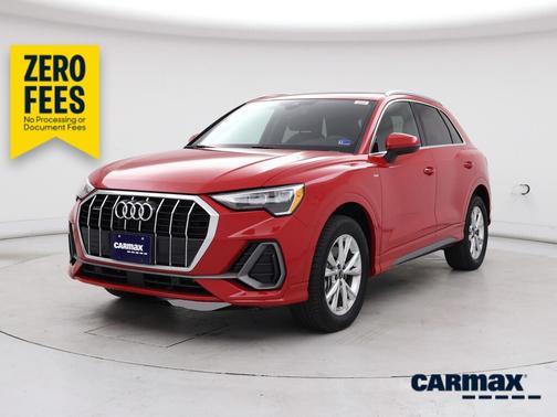 Red 2022 Audi Q3 S-Line Premium