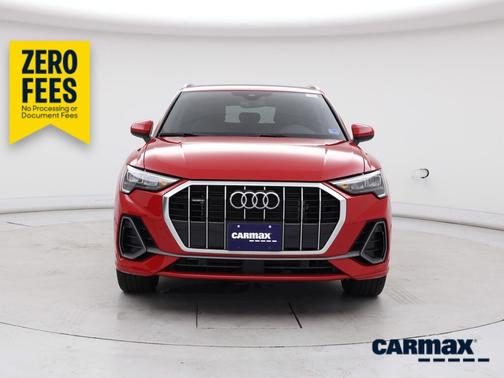 Red 2022 Audi Q3 S-Line Premium