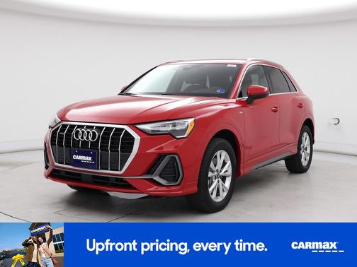 Red 2022 Audi Q3 S-Line Premium