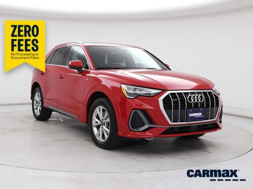 Red 2022 Audi Q3 S-Line Premium