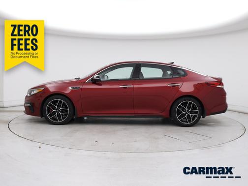 Red 2020 Kia Optima SX