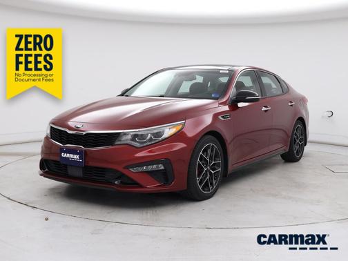 Red 2020 Kia Optima SX