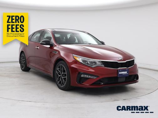 Red 2020 Kia Optima SX