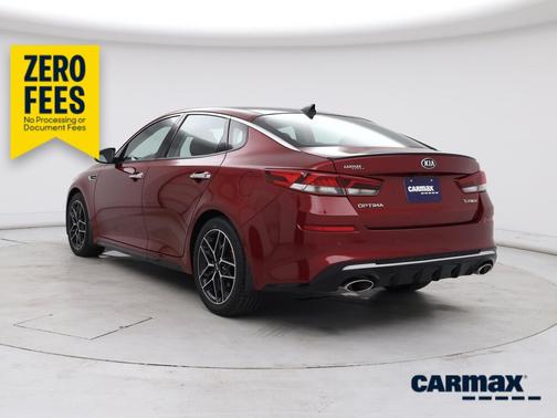 Red 2020 Kia Optima SX
