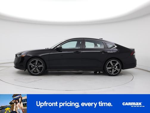 Black 2023 Honda Accord Hybrid Sport