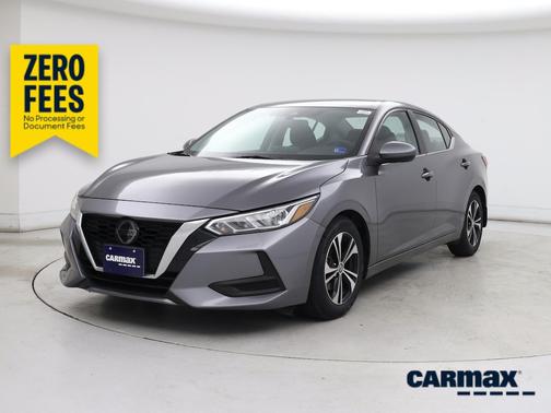 Gray 2021 Nissan Sentra SV
