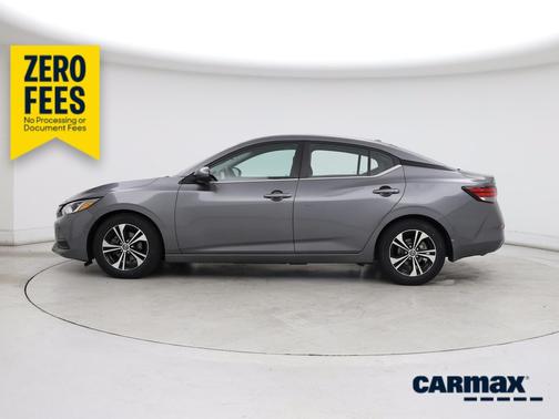 Gray 2021 Nissan Sentra SV