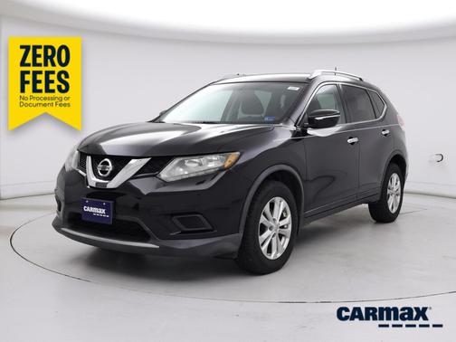 Black 2016 Nissan Rogue SV