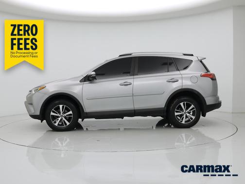 Silver 2018 Toyota RAV4 XLE