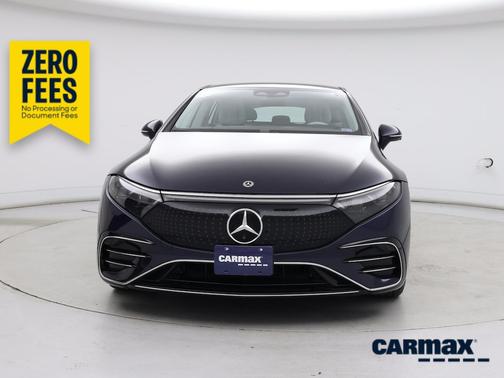 Blue 2022 Mercedes-Benz EQS 450+