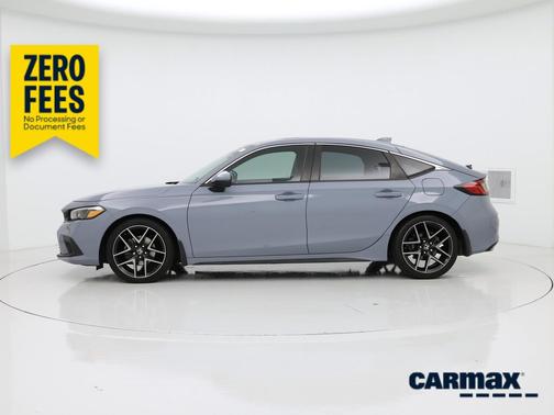 Gray 2022 Honda Civic Sport Touring