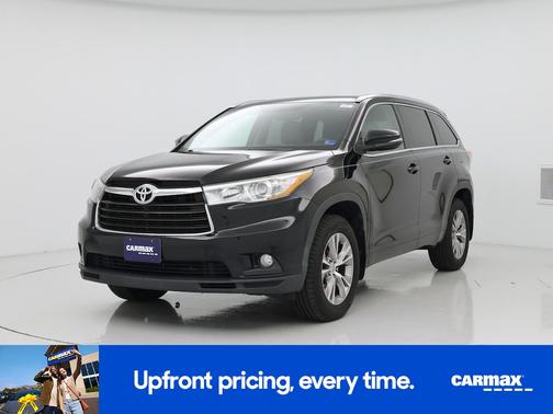 Black 2015 Toyota Highlander XLE