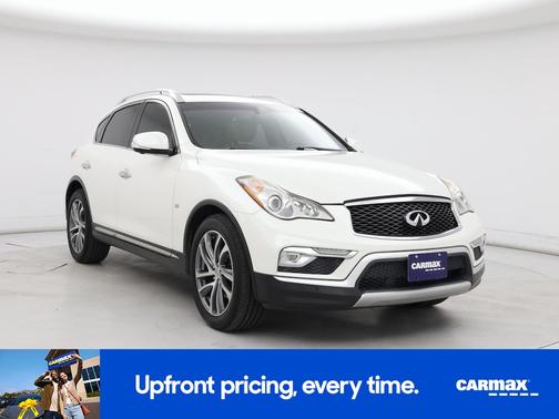 White 2017 INFINITI QX50