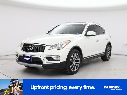 White 2017 INFINITI QX50