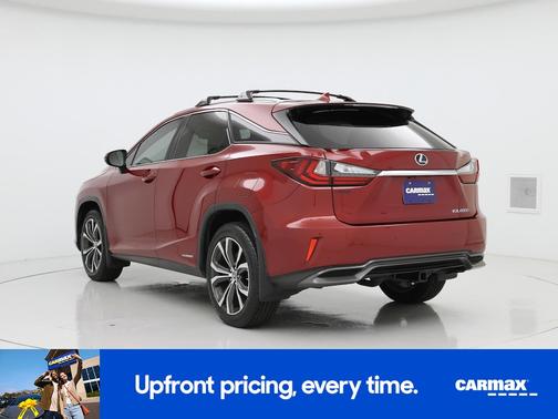 Red 2019 Lexus RX 450h