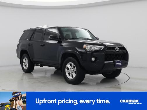 Black 2016 Toyota 4Runner SR5 Premium
