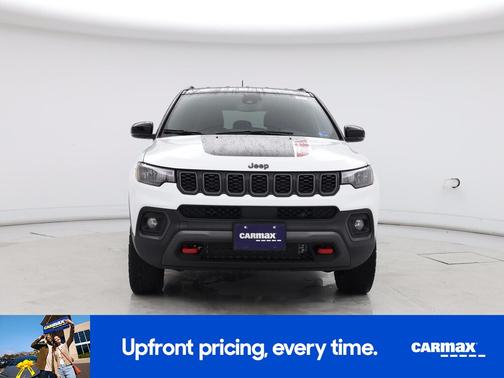 White 2025 Jeep Compass Trailhawk