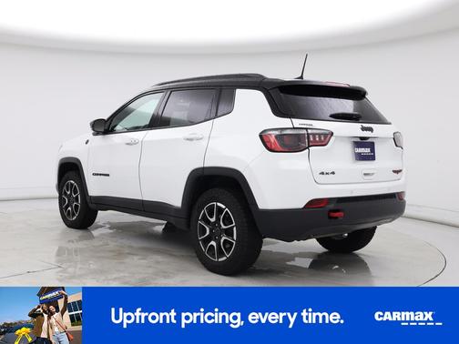 White 2025 Jeep Compass Trailhawk