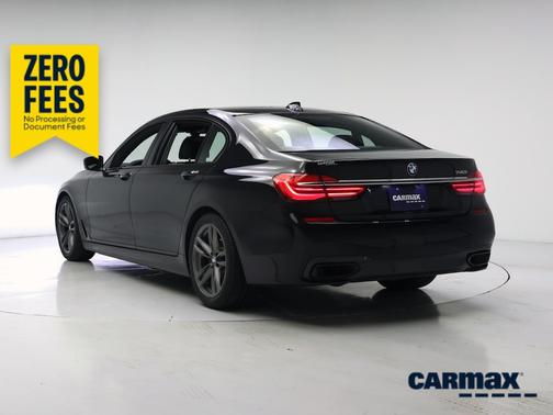 Black 2017 BMW 740 I