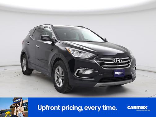 Black 2017 Hyundai Santa Fe Sport