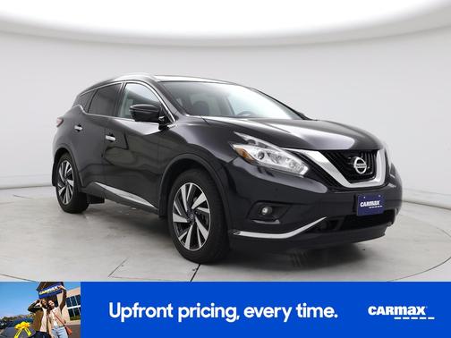 Black 2016 Nissan Murano Platinum