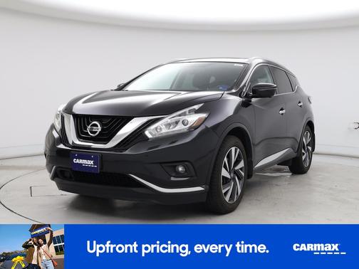 Black 2016 Nissan Murano Platinum