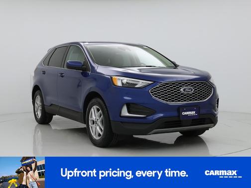 Blue 2024 Ford Edge SEL