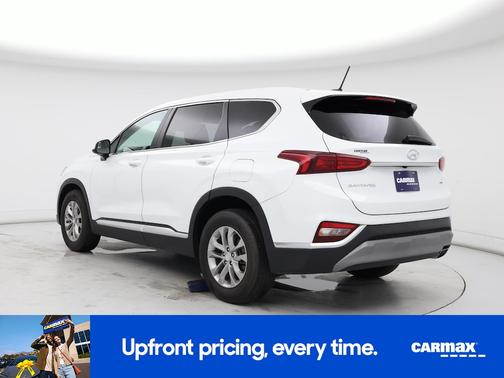 White 2020 Hyundai SANTA FE SE