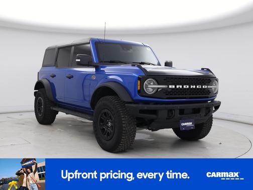 Blue 2024 Ford Bronco Wildtrak