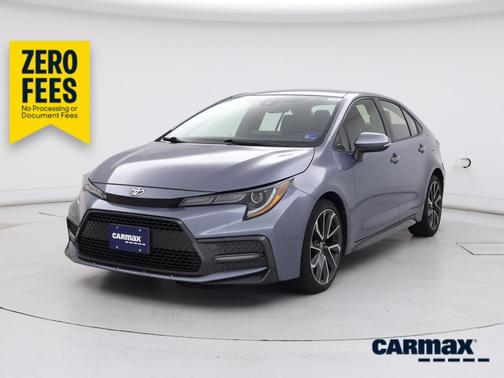 Blue 2020 Toyota Corolla SE