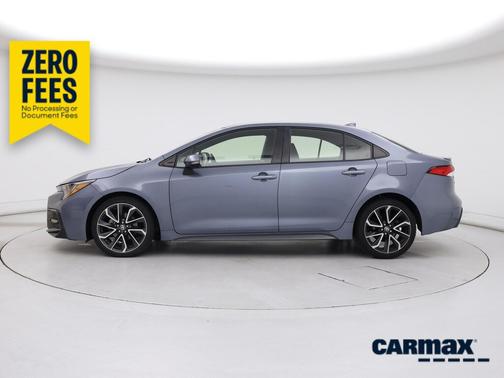 Blue 2020 Toyota Corolla SE