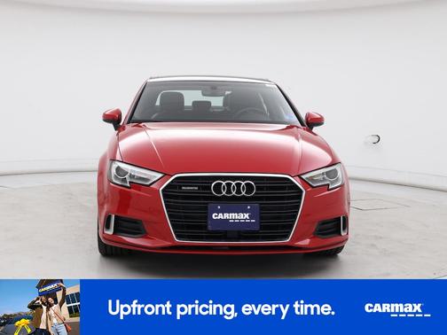 Red 2017 Audi A3 Premium
