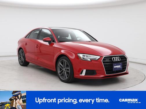 Red 2017 Audi A3 Premium