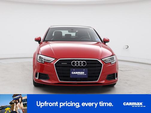 Red 2017 Audi A3 Premium