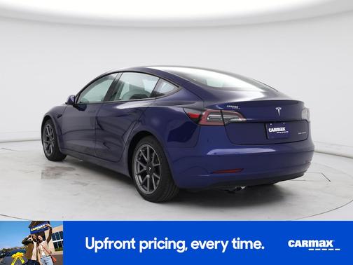 Blue 2021 Tesla Model 3 Long Range