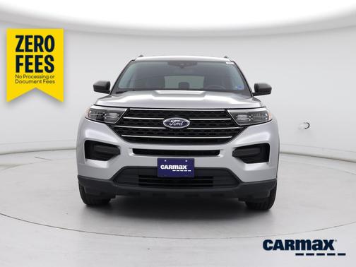 Silver 2021 Ford Explorer XLT