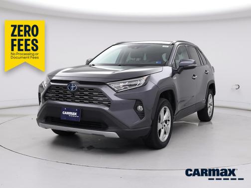 Gray 2021 Toyota RAV4 Hybrid Limited