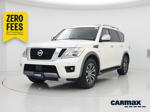 White 2020 Nissan Armada SL