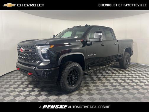 Black 2026 Chevrolet Silverado 2500 Crew Cab, Standard Bed, XR2, 4WD